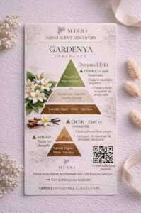 Kapaklı Gardenya Kokulu Vegan Mum (140 Gr)