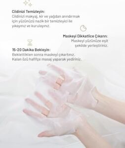 Ovaco Yoğun Nemlendirici ve Aydınlatıcı Yüz Maskesi,%85 Aloe, Hyaluronik Asit ve Centella Içeren Kore Cilt Bakımı, Hydra Fill Up Kağıt Maske – Savia