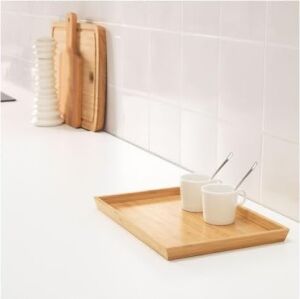 Bambu Kare Tepsi 25X33 cm Sunum Tepsi
