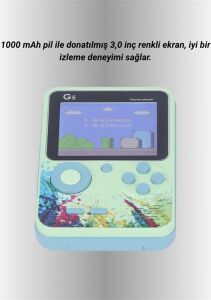 G5 Game Box Retro Mini Oyun Konsolu – 500 Dahili Oyun