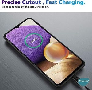 Matte Silicone  Galaxy A52 Için Kılıf Mor [galaxy A52 ile Uyumlu Kılıf - Mor]