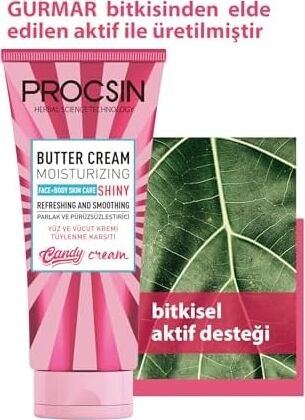 Butter Cream, Yoğun Nemlendirici & Besleyici Vücut Kremi, Cilt Bariyeri Güçlendirici, Kuruluk Karşıtı & Onarıcı Bakım, 175 ml