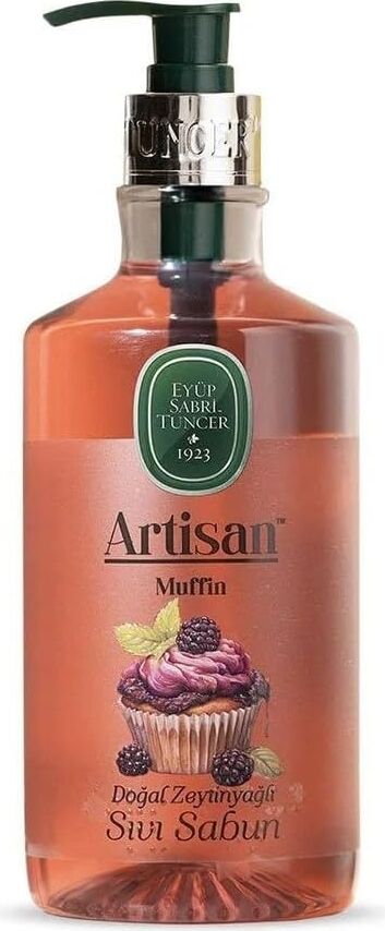 Artisan Doğal Zeytinyağlı Sıvı Sabun-Muffin 600 ml