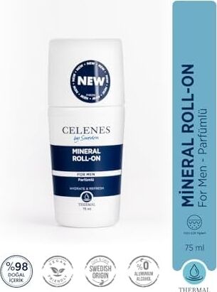 By Sweden Thermal Roll-On Beyazlatıcı Koltukaltı Için Erkeklere Özel 75 ml