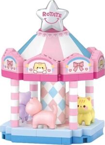 LZ-8630 Atlıkarınca 180 Parça Block Oyuncak Mini Poşet