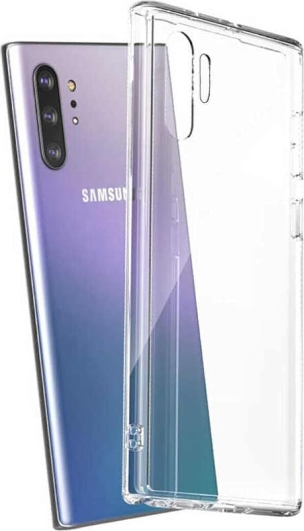 Galaxy Note 10 Plus Kapak Şeffaf Süper Silikon Kılıf
