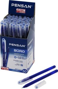 Tükenmez Kalem - Mavi Renk - 1.0 mm Medium Uç