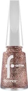 Yoğun Simli Şeffaf Oje - Glitter Nail Enamel - GL043 ROSEGOLD-8682536050005