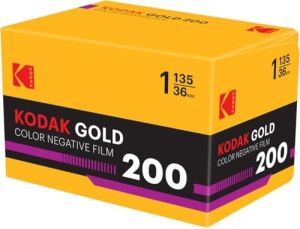 1  GOLD200 35MM 36 Poz Renkli Negatif Analog Fotoğraf Filmi (135) Iso 200 Gün Işığı Retro 1980S