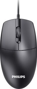 SPK7247 USB Kablolu Optik Mouse - 1.8 Metre Ekstra Uzun Kablo, 1200 Dpı Hassasiyet, Ergonomik Ofis ve Ev Tasarımı, Tak-Çalıştır, Siyah