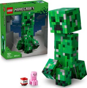 Creeper 21276 - Video Oyunu Seven 10 Yaş ve Üzeri Çocuklar Için Yaratıcı Aksiyon Figürü Yapım Seti, Doğum Günü Hediyesi (665 Parça)