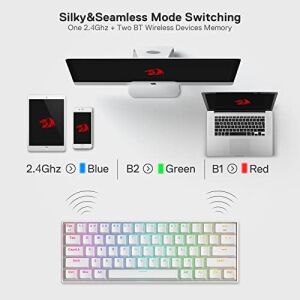K530 Draconic%60 Kompakt Rgb Kablosuz, 5.0 Bluetooth Oyun Klavyesi Kahverengi Anahtarlı ve 16,8 Milyon Rgb Aydınlatma
