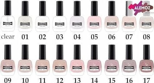 Keratin Nail No: 72 - Keratin Içerikli Güçlendirici Parlak Oje