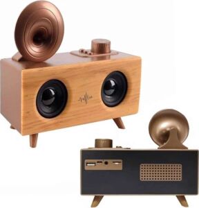 Nostaljik Radyo Bluetooth Bağlantılı Şarjlı Yüksek Ses Kaliteli