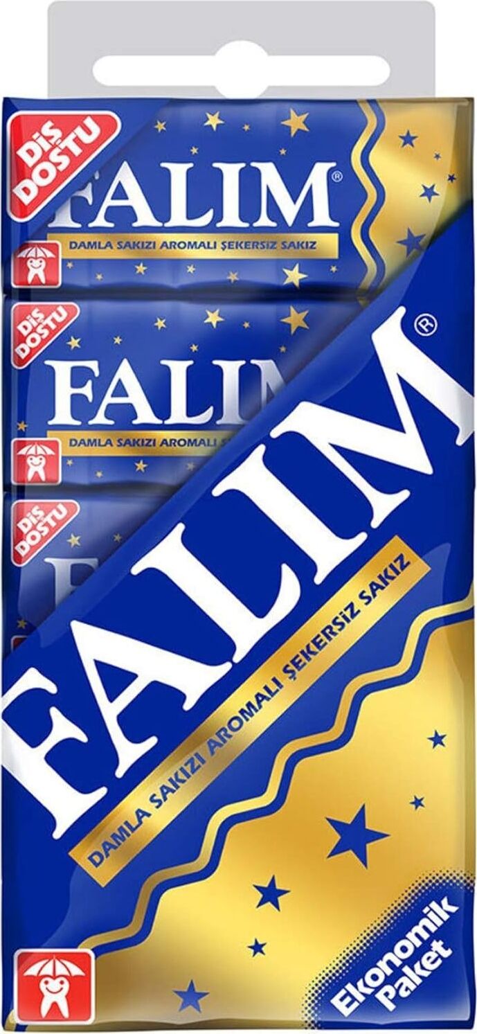 5'li Damla Sakızı Aromalı Şekersiz Sakız 35 gr