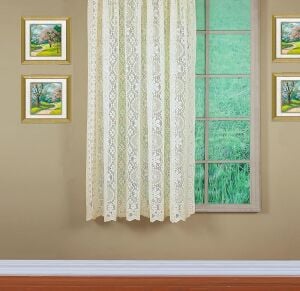 Today's Curtain Hopewell Premium Dantel Panel 160 Cm, Krem, 58 G x 63 U