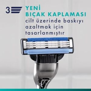 Mach3 Yedek Tıraş Bıçağı 4'lü