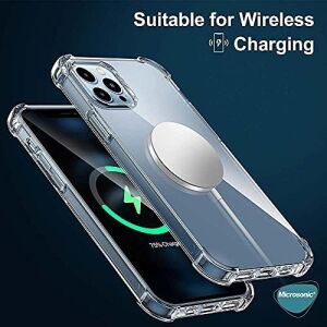 Apple iPhone 14 Pro Için Kılıf Shock Absorbing Şeffaf [iphone 14 Pro ile Uyumlu Kılıf - Şeffaf]
