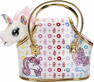 Cutekins Taşıma Çantalı Peluş Unicorn Lou Lou