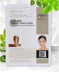 Dermal Synake Kolajen Yüz Maskesi 23 G