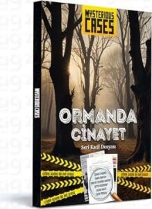 Cases Ormanda Cinayet, Seri Katil Dosyası, Dedektif Kutu Oyunu, Cinayet Gizemi Temalı, 16+ Yaş, 1-5 Oyuncu
