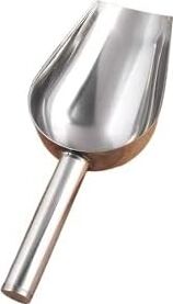Çelik 21,5 cm No: 2 Baharat Kuruyemiş Bakliyat Erzak Küreği CIN794