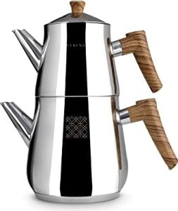 Serenk Definition Çaydanlık, Paslanmaz Çelik, Polisaj Dış Yüzey,kapsül Taban, 2,0 Lt