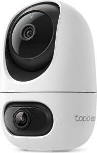 C245D | 2k 3mp Çift Lensli Akıllı Güvenlik Kamerası | 360° | Geniş Açı ve Tele-Lens | Akıllı Hareket Takibi | Aı Kişi ve Bebek Ağlaması Algılama | Çift Ekran Izleme|bulut/sd Kart