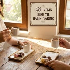 6’lı Gold Beyaz Türk Kahvesi Fincan Seti – Altın Detaylı Kahve Yanı Tabaklı, Porselen Fincan ve Sunum Tabağı Takımı