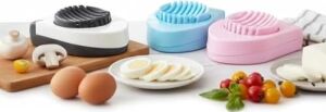 Yumurta Dilimleme Aparatı – Pratik Yumurta Kesici – Paslanmaz Çelik Teller – 8×12 cm – Mutfak Yardımcısı
