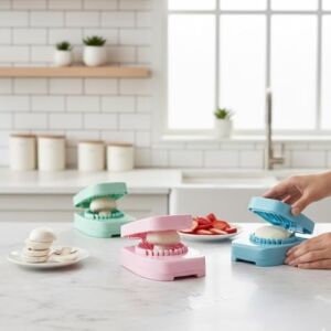 Yumurta Dilimleme Aparatı – Pratik Yumurta Kesici – Paslanmaz Çelik Teller – 8×12 cm – Mutfak Yardımcısı