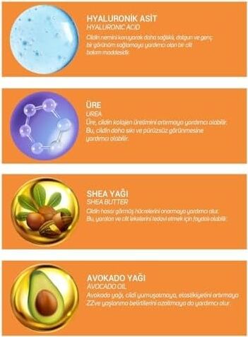 Hyaluronik Asit Içeren Onarıcı Ayak Bakım Kremi 100 ml