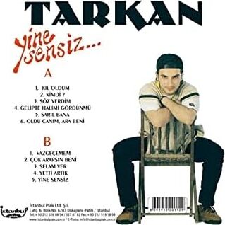 Tarkan - Yine Sensiz (Plak)
