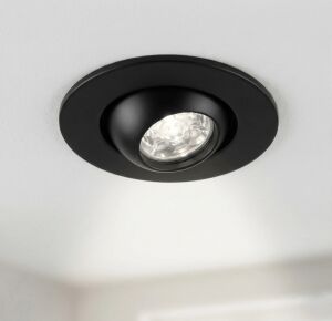 1 Adet Noas YL94 0201 Siyah Kasa 1W LED Spot 6500K Beyaz Işık