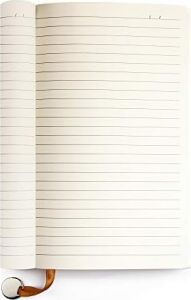 Leather & Paper LP1129 Defter, Taba, Çizgili