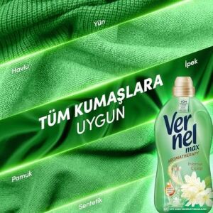 Max Ihlamur Çiçeği Kokulu 60 Yıkama Konsantre Çamaşır Yumuşatıcısı (1 x 1440 Ml)