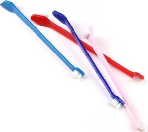 Plastik Köpek Diş Fırçası 3 Adet