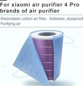 Hava Temizleyici Toz Tutucu Filtre Xiaomi Mi Air Purifier 4 Pro 10 Adet Mavi, 2020121