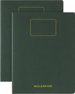 Moleskine Student Cahier Not Defteri 2'li Set Çizgisiz Xxl Boy Mersin Yeşili