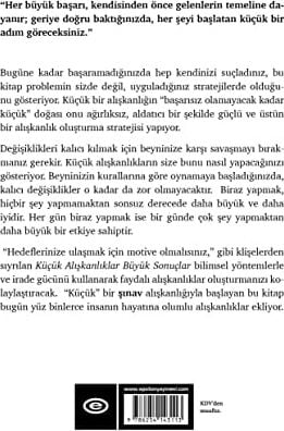 Küçük Alışkanlıklar Büyük Sonuçlar