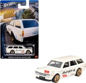 Hot Wagons Arabalar HWR56-HRR88 03/05 Datsun Bluebird Wagon (510)