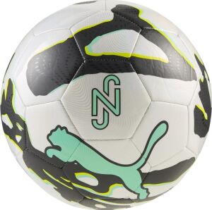 Neymar Jr Graphic Ball Unisex Yetişkin Top, Puma White-Black-Lux Lime, 5