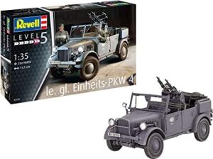 Le. Gl. Einheits-Pkw 4 Model Kit Askeri Araç