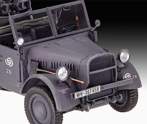 Le. Gl. Einheits-Pkw 4 Model Kit Askeri Araç