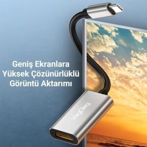 4K 30Hz Type-C To HDMI Çevirici Dönüştürücü Adaptör
