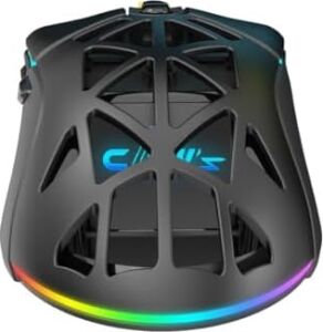 Nexus Air Kablosuz 10000 Dpi Pixart PMW3325 Sensör Makro Yazılımlı & Değiştirilebilir Kapaklı Rgb Kablosuz Gaming Mouse - Siyah
