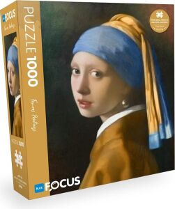 1000 Parça Puzzle - Gırl Wıth A Pearl Earrıng (Inci Küpeli Kız)
