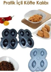 Içli Köfte Kalıp Seti- Pratik ve Lezzetli Köfte Hazırlama Aracı