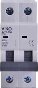 4VTB-2B50 Otomatik Sigorta 4,5ka B Tipi 2 Kutup 50A