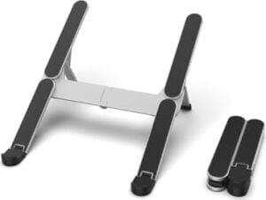 Voltix Dizüstü Bilgisayar Standı Yüksekliği Ayarlanabilir Katlanabilir Havalandırmalı Dizüstü Bilgisayar Standı Tüm Dizüstü Bilgisayarlarla Uyumlu 10-17,3 '', Macbook, Dell, Alienware, Monster.